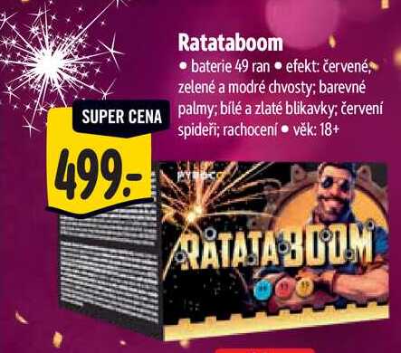 Ratataboom - baterie 49 ran