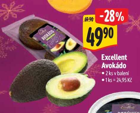 Excellent Avokádo 2 ks