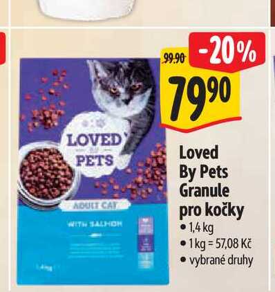   Loved By Pets Granule pro kočky   1,4 kg 