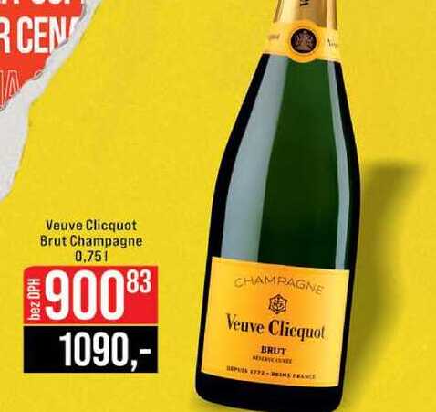 Veuve Clicquot Brut Champagne 0,75l