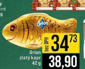 Orion zlatý kapr 42 g