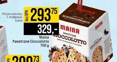 Maina Panettone Cioccolotto 750 g 