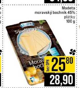 Madeta moravský bochník 45% 100 g