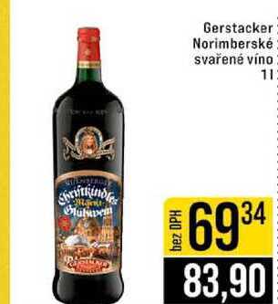 Gerstacker Norimberské svařené víno 1l