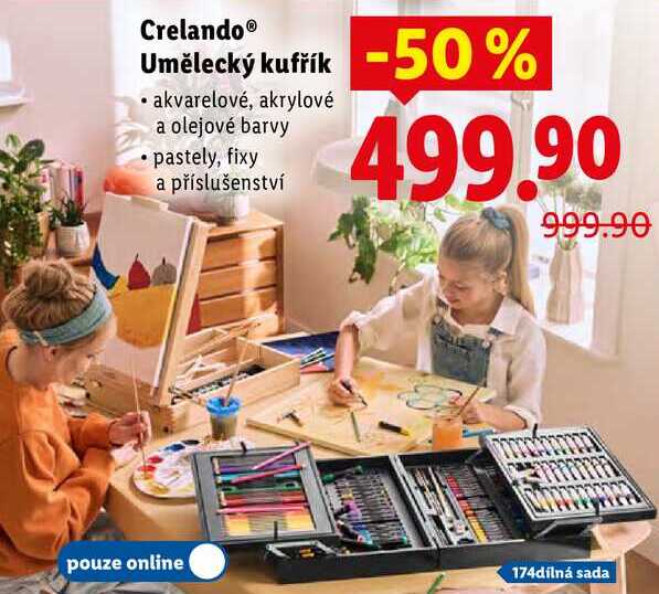 Crelando Umělecký kufřík