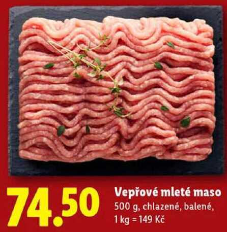 Vepřové mleté maso, 500 g