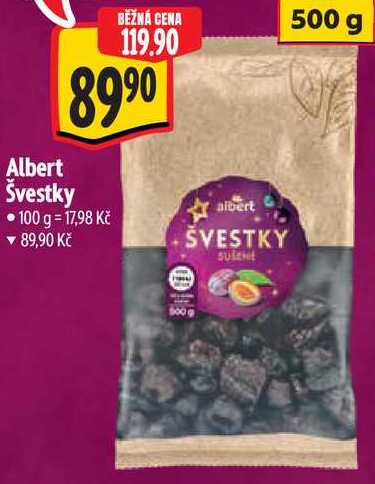 Albert Švestky, 100 g