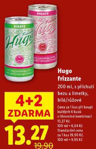 Hugo frizzante, 200 ml