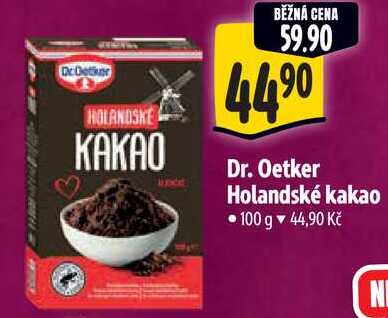 Dr. Oetker Holandské kakao, 100 g