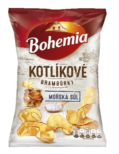 Bohemia Kotlíkové brambůrky, 100 g