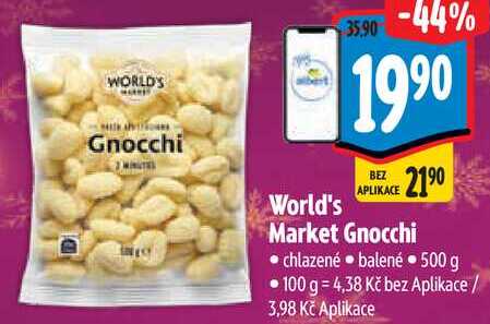 WORLD'S Market Gnocchi, 500 g