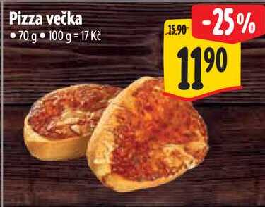 Pizza večka, 70 g 