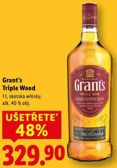 Grant's Triple Wood, 1 l