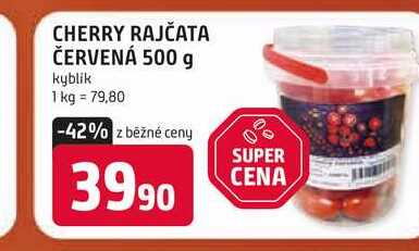 CHERRY RAJČATA ČERVENÁ 500 g
