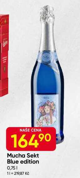 Mucha Sekt Blue edition 0,75l