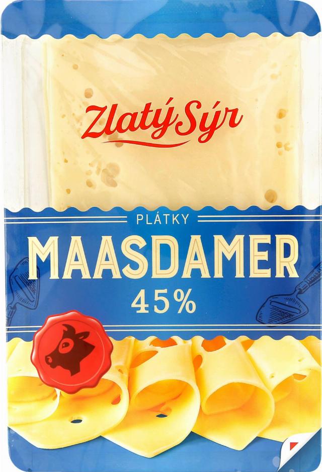 Maasdamer Plátkový sýr