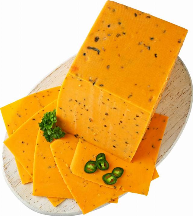 Cheddar s Jalapenjo polotvrdý sýr
