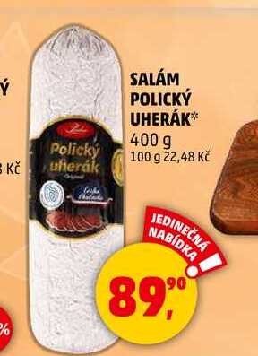 SALÁM POLICKÝ UHERÁK, 400 g