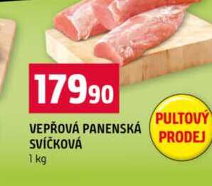 VEPŘOVÁ PANENSKÁ SVÍČKOVÁ 1 kg