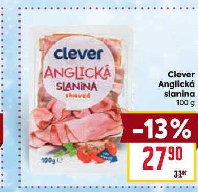 Clever Anglická slanina 100 g