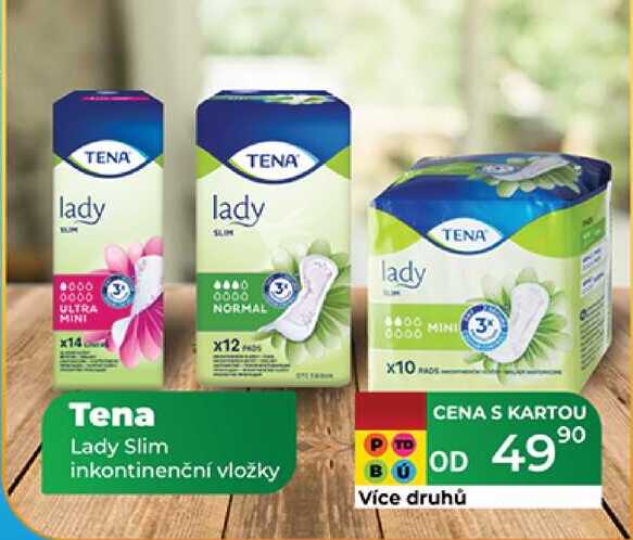 Tena Lady Slim inkontinenční vložky 1 balení