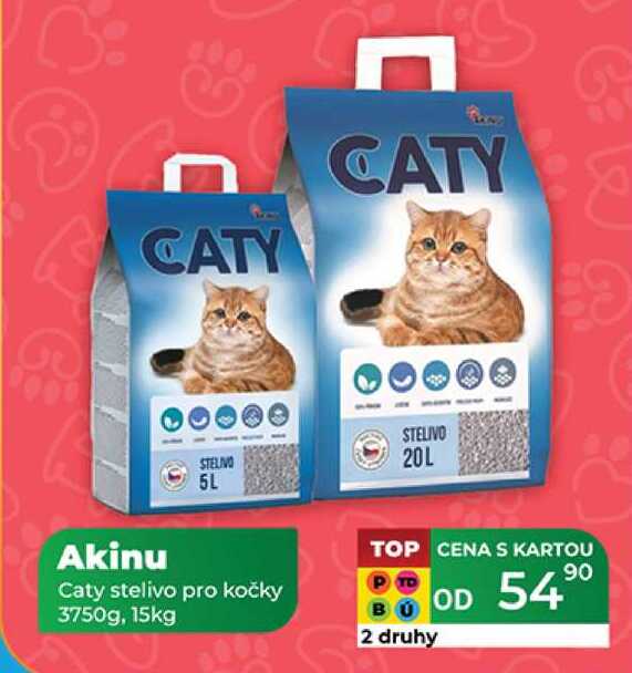 Akinu Caty stelivo pro kočky 3,75 - 15k g