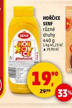 HOŘČICE SENF, 440 g
