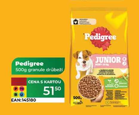 Pedigree granule drůbeží 500g  