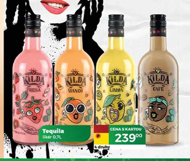 KILDA Tequila likér 0,7 l