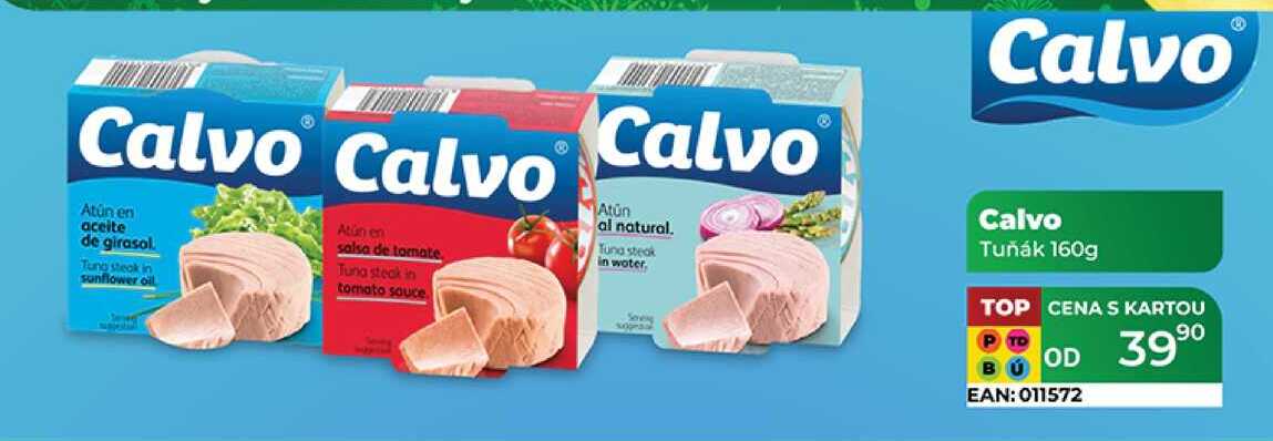 Calvo Tuňák 160 g