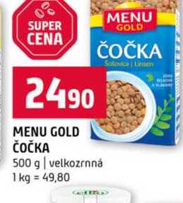MENU GOLD ČOČKA 500 g velkozrnná