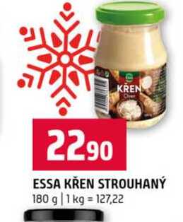 ESSA KŘEN STROUHANÝ 180 g