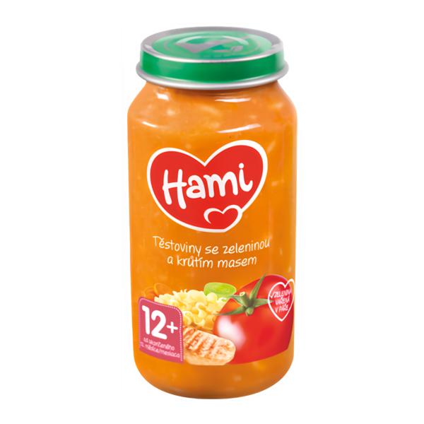 Hami masozeleninový příkrm Těstoviny s krůtou