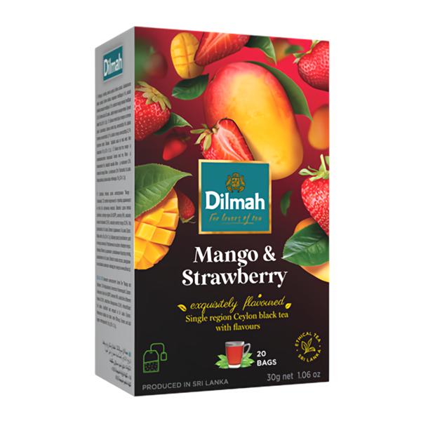 Dilmah Čaj černý Mango a jahoda