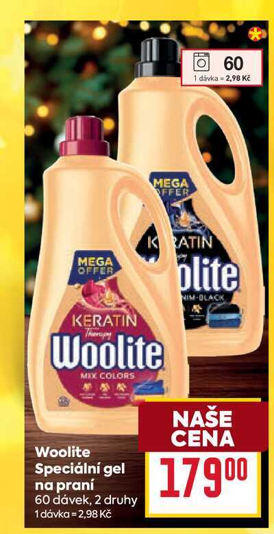 Woolite Speciální gel na praní 60 dávek