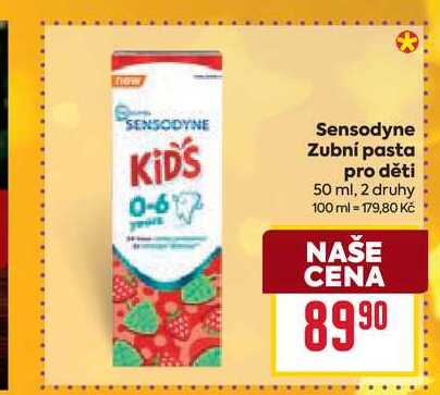 Sensodyne Zubní pasta pro děti 50 ml