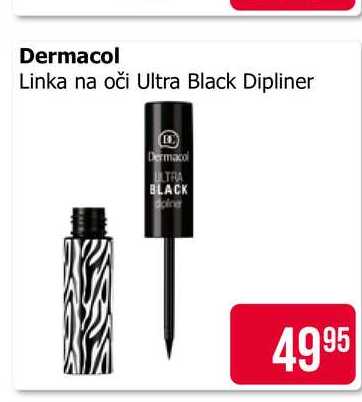 Dermacol Linka na oči Ultra Black Dipliner