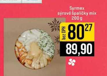 Syrmex sýrové špalíčky mix 200 g