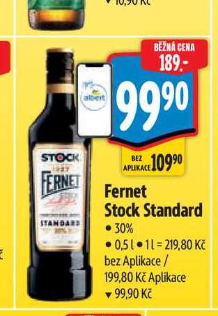 Fernet Stock 0,5l, vybrané druhy 0.5l