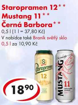 Staropramen 12, 0,5 l