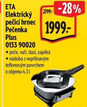 ETA Elektrický pečicí hrnec Pečenka Plus 0133 90020