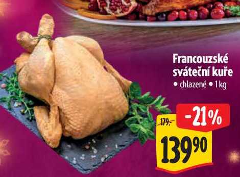 Francouzské sváteční kuře, 1 kg  