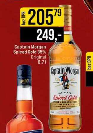 Captain Morgan Spiced Gold 35% Original 0,7l