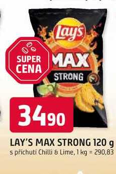 LAY'S MAX STRONG 120 g 