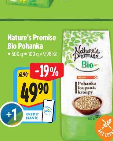 Nature's Promise Bio Pohanka 500 g 