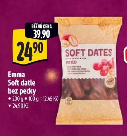   Emma Soft datle bez pecky 200 g 