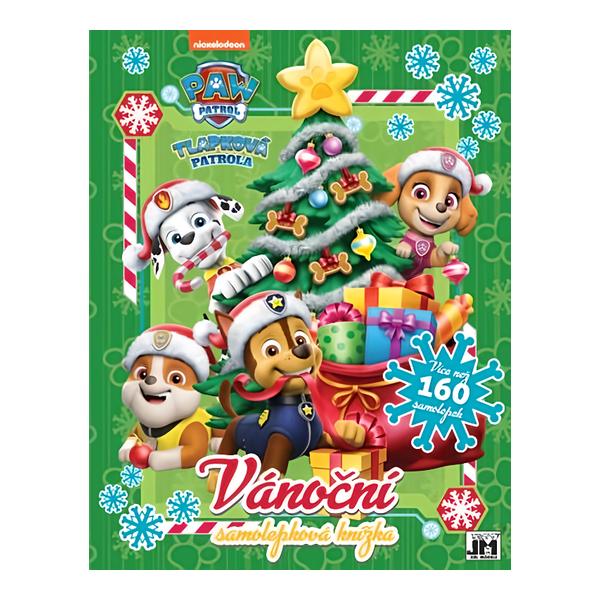 JIRI MODELS Vánoční samolepková knížka Tlapková patrola