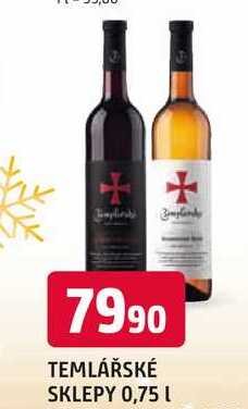 Templářské Sklepy Čejkovice 0,75l