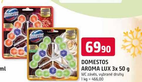 DOMESTOS AROMA LUX 3x 50 g 