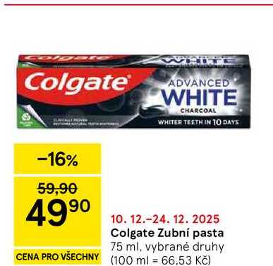 Colgate Zubní pasta, 75 ml 